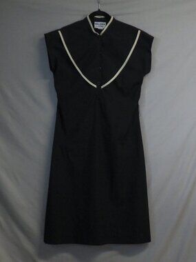 Vintage Melissa Lane Shift Silhouette Dress  A575